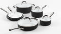 10 Piece Ceramic Nonstick Cookware Set S9671
