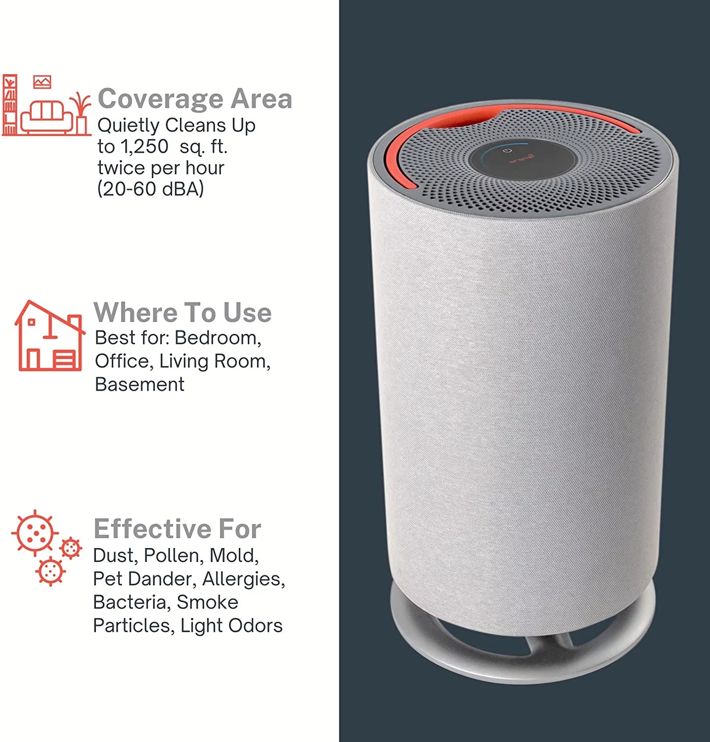 Large Rooms Air Purifier X23874