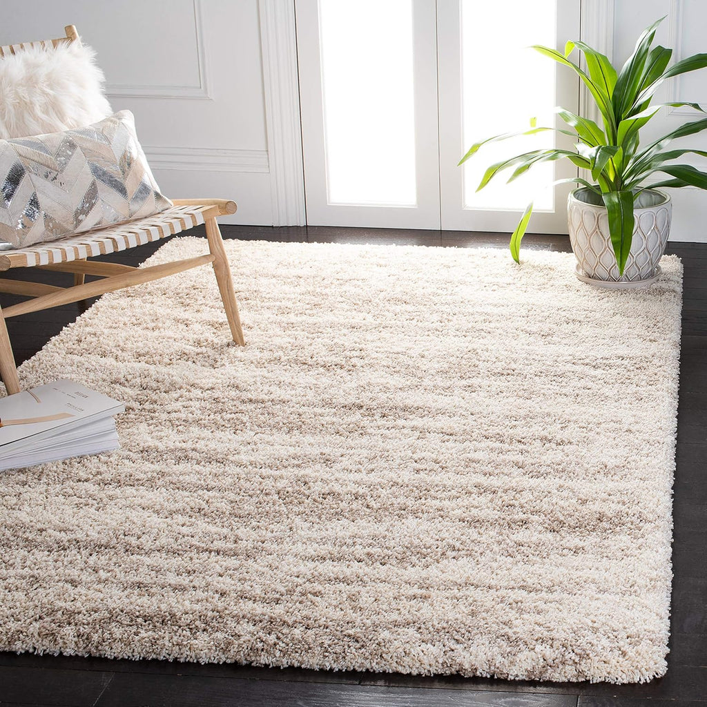 Ivory & Beige 5'3" x 7'6" Area Rug Y35235