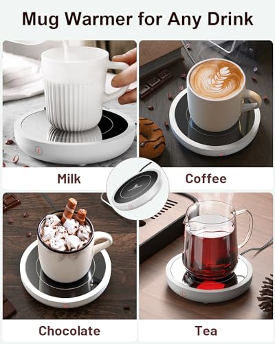 36W Electric Cup Warmer with 3-Temp Settings P8208