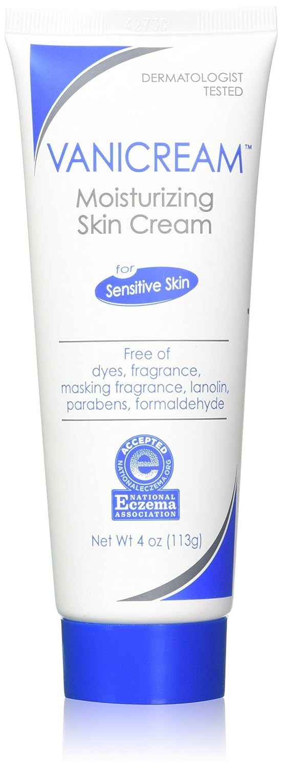 Moisturizing Skin Cream, Fragrance Free, 4 Ounce (Pack of 2) J575