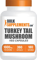 Turkey Tail Mushroom Capsules, 360 Veg Capsules N56458