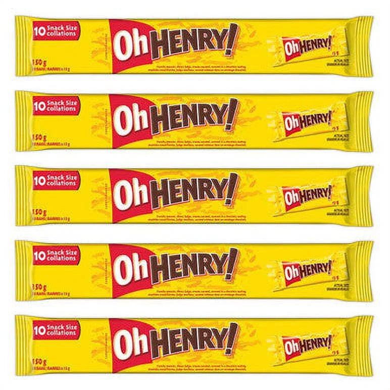 Snack Size Candy Bar 10ct, 5 Pack, 5.3 oz I89332