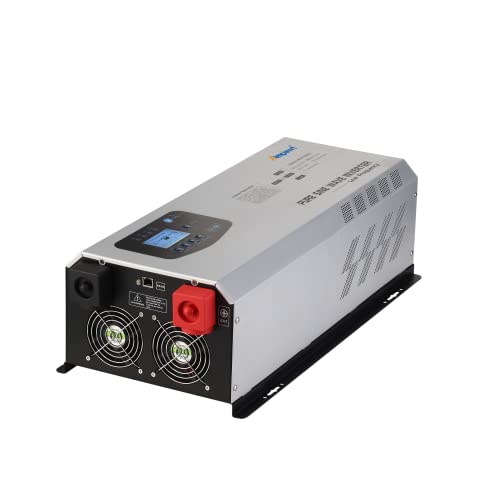 5000W Peak Pure Sine Wave Power Inverter 24V DC to 120/240V AC Split Phase M96252