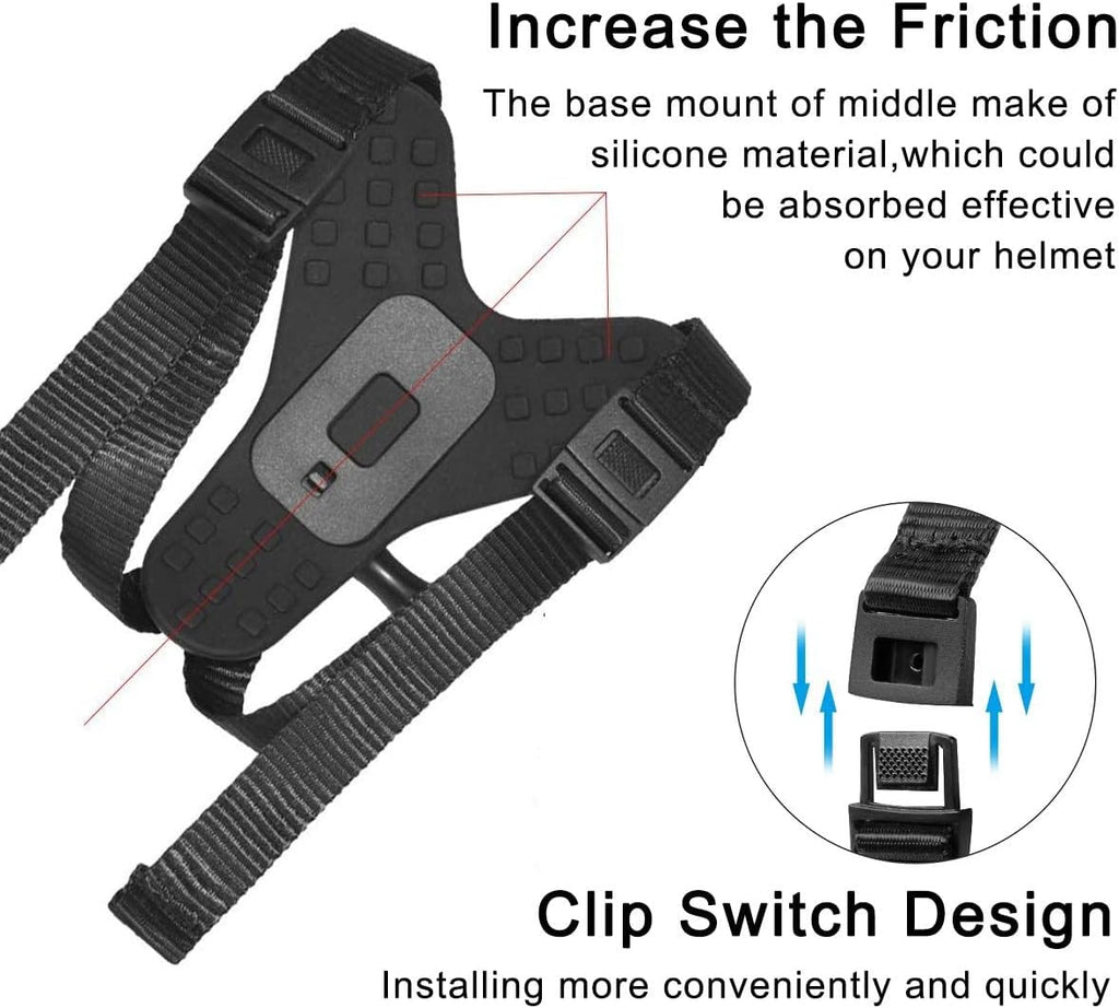 Motorcycle Helmet Chin Strap Mount for GoPro Hero Action Camera S15185