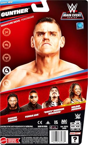 WWE Action Figure, 6-inch Articulated Collectible M756359