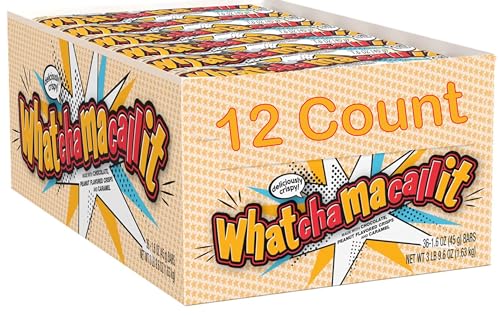Chocolate Caramel Peanut Crisps Candy Bars, 1.6 oz (12 Count) L549