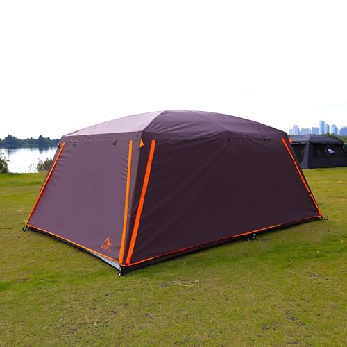 Extra Large 10-12-14 Person Family Cabin Tent with Mesh, Waterproof, Double Layer Z365
