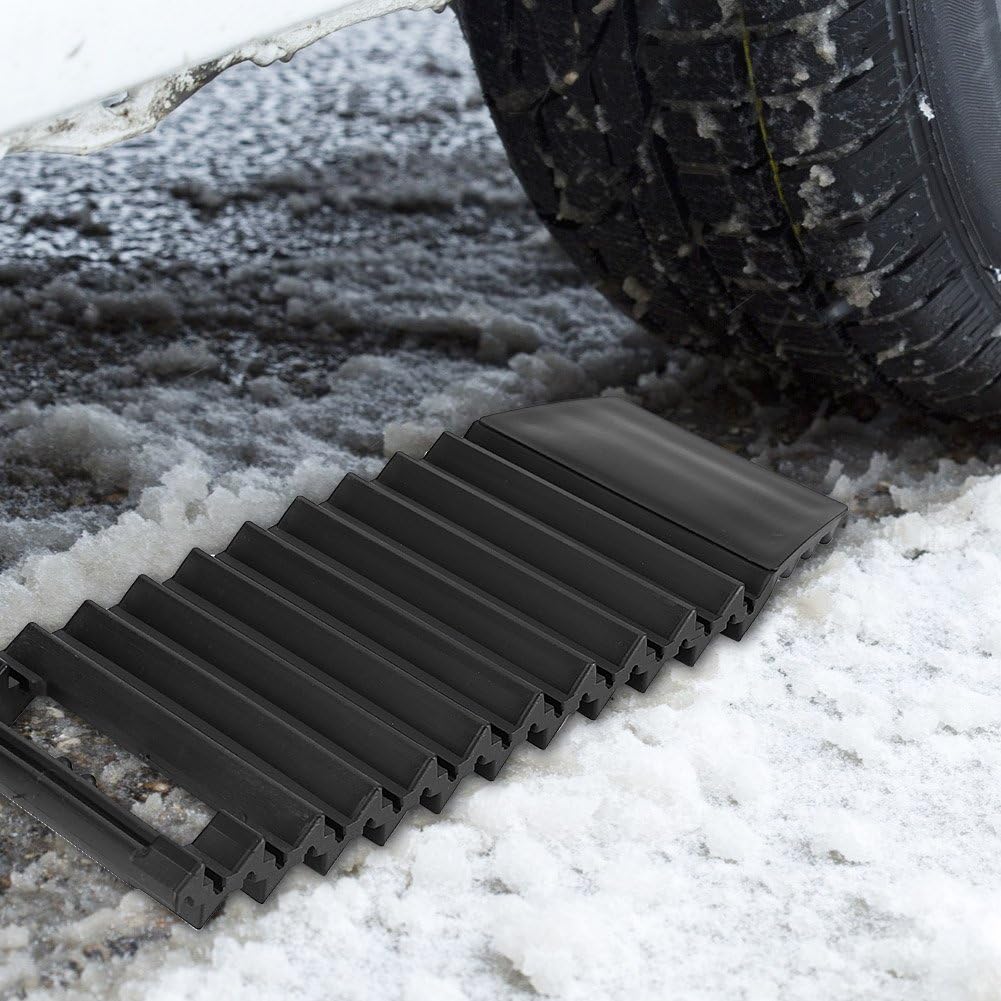 Pack of 2 Car Wheel Anti Skid Tire Traction Mat E319