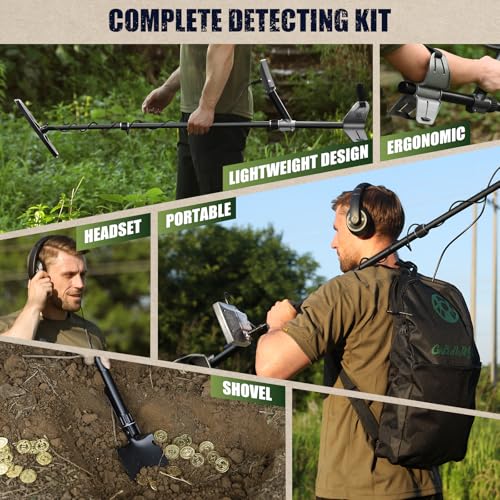 12" Waterproof Metal Detector with LCD Display D132542