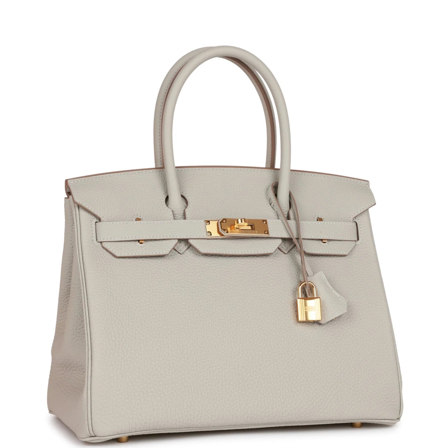 Gris Perle Togo Gold Hardware Birkin 30 F62452