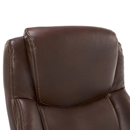Black Bonded Leather High Back Ergonomic Office Chair J3336