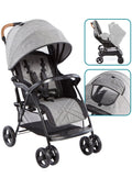 Lightweight Compact Travel Stroller Gray I587