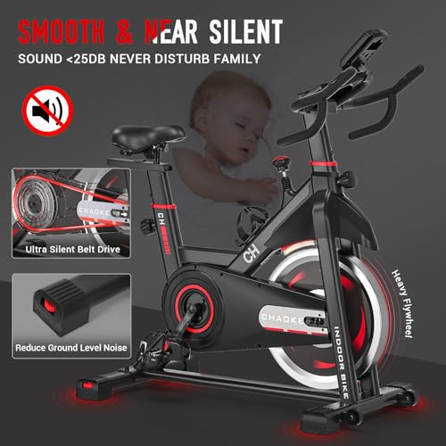 Indoor Cycling Bike with 330lbs Weight Capacity Y177