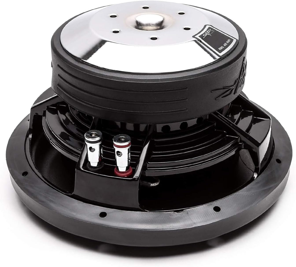 8 600W Max Power Dual 4 Ohm Shallow Mount Car Subwoofer E212617