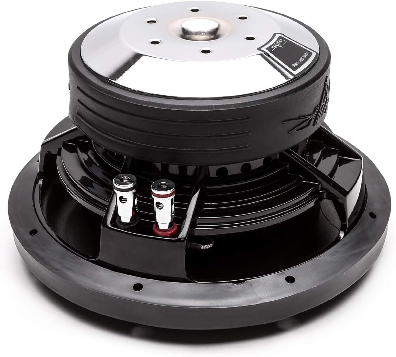 8 600W Max Power Dual 4 Ohm Shallow Mount Car Subwoofer E212617