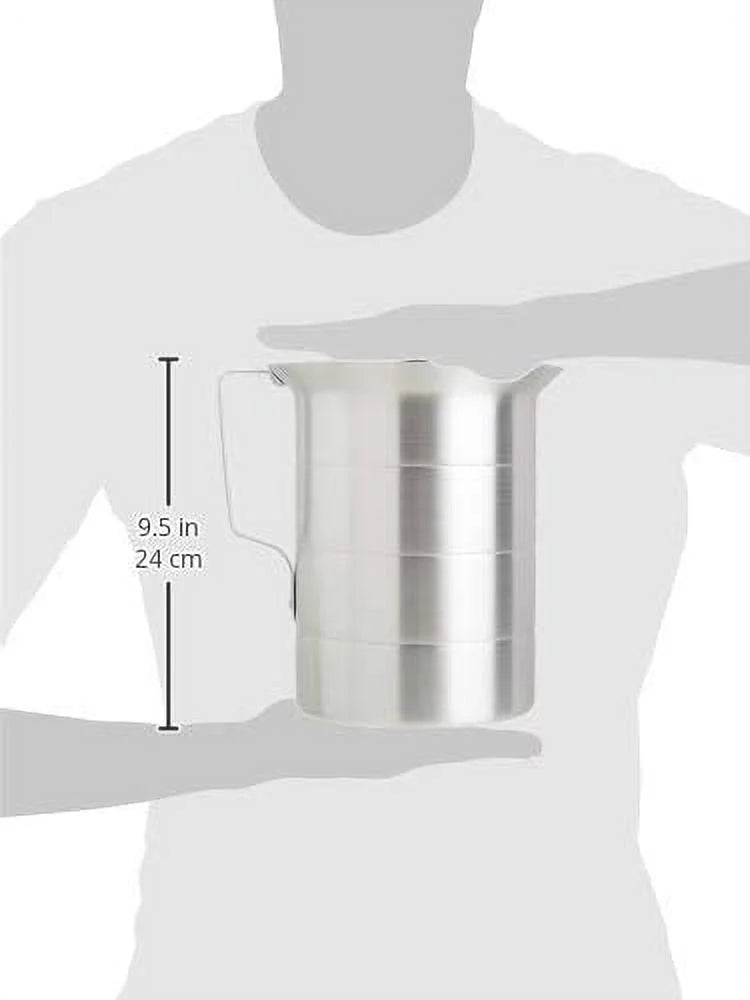 Aluminum Measuring Cup Silver, 4 qt. Y352377