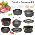 10 Piece Aluminum Camping Mess Kit Z674