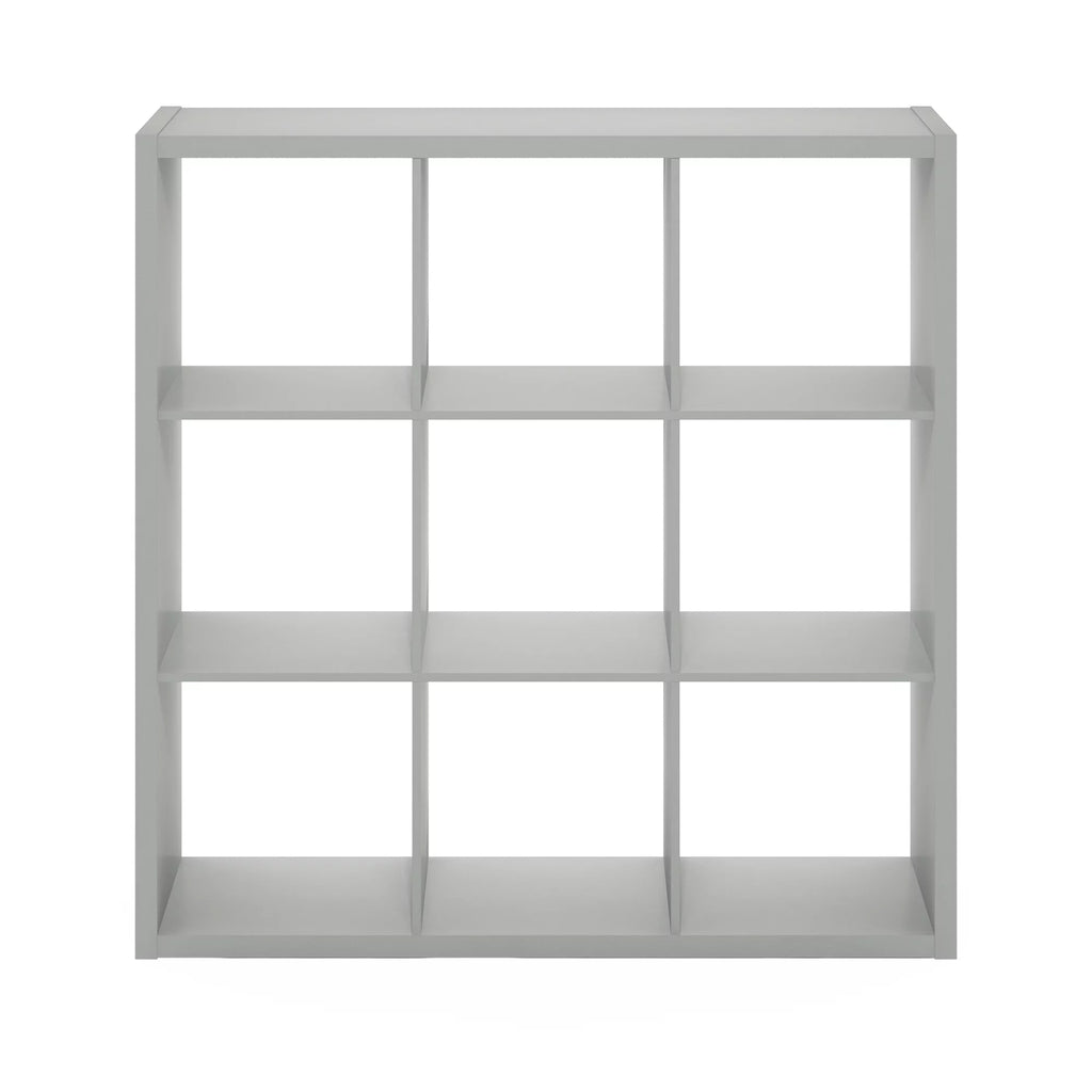 9-Cube Light Grey Storage Organizer E35915