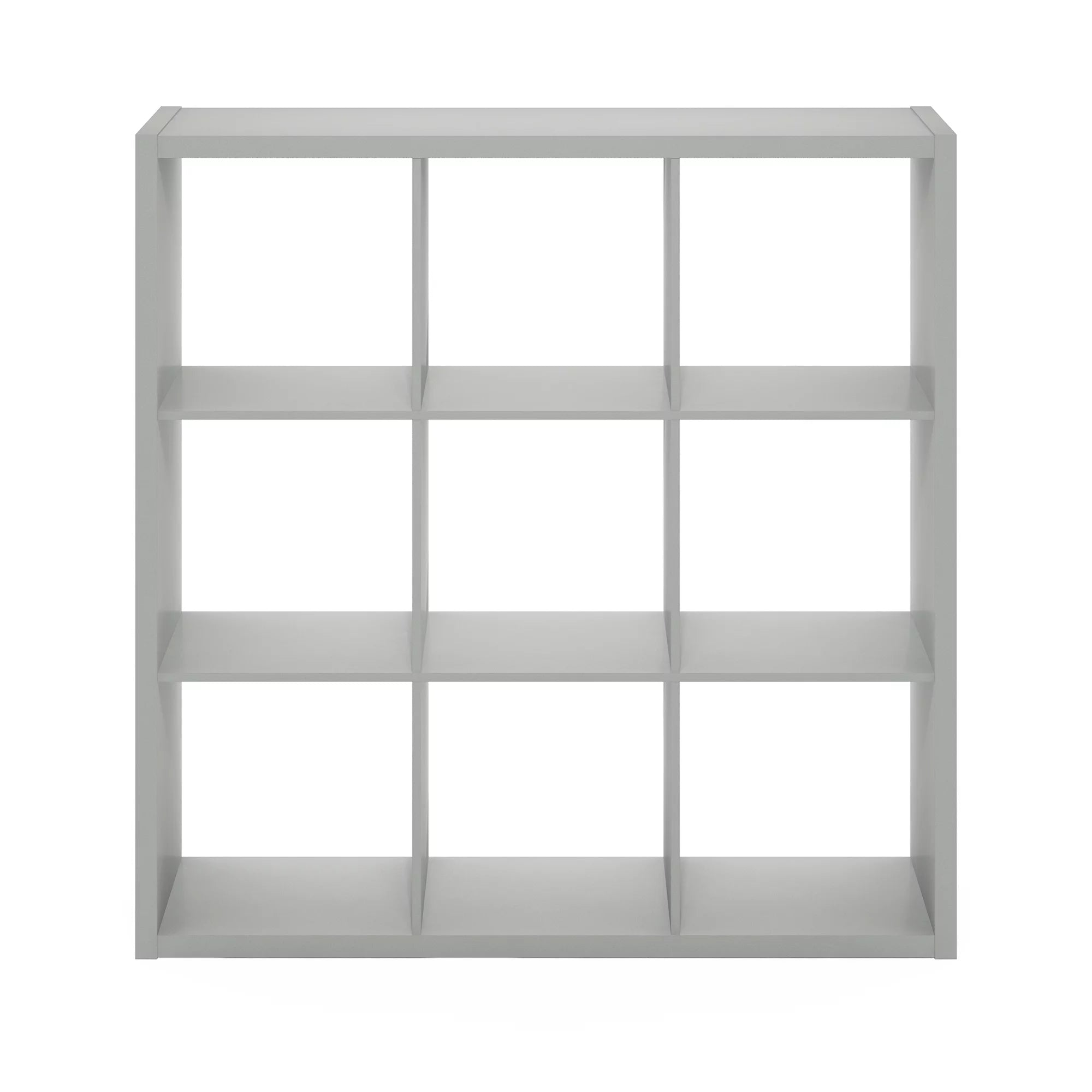 9-Cube Light Grey Storage Organizer E35915