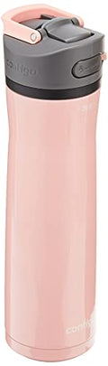 24oz Stainless Steel Water Bottle with Straw & Handle Dual Insulated (Pack of 2) Y310