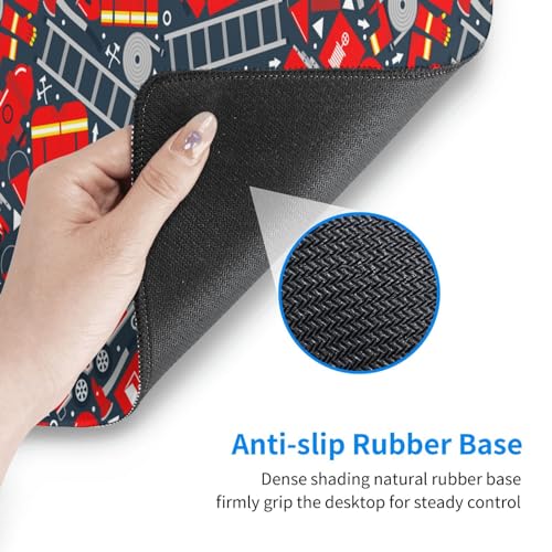 Large Gaming Mouse Pad 31.5 x 11.8in Desk Keyboard Pad with Non-Slip Rubber Base Stitched Edges K86272