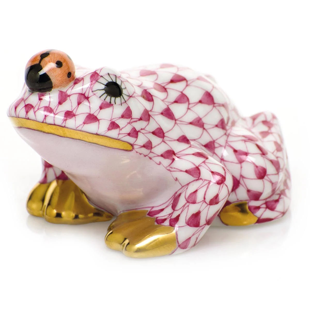 Frog with Ladybug K1417
