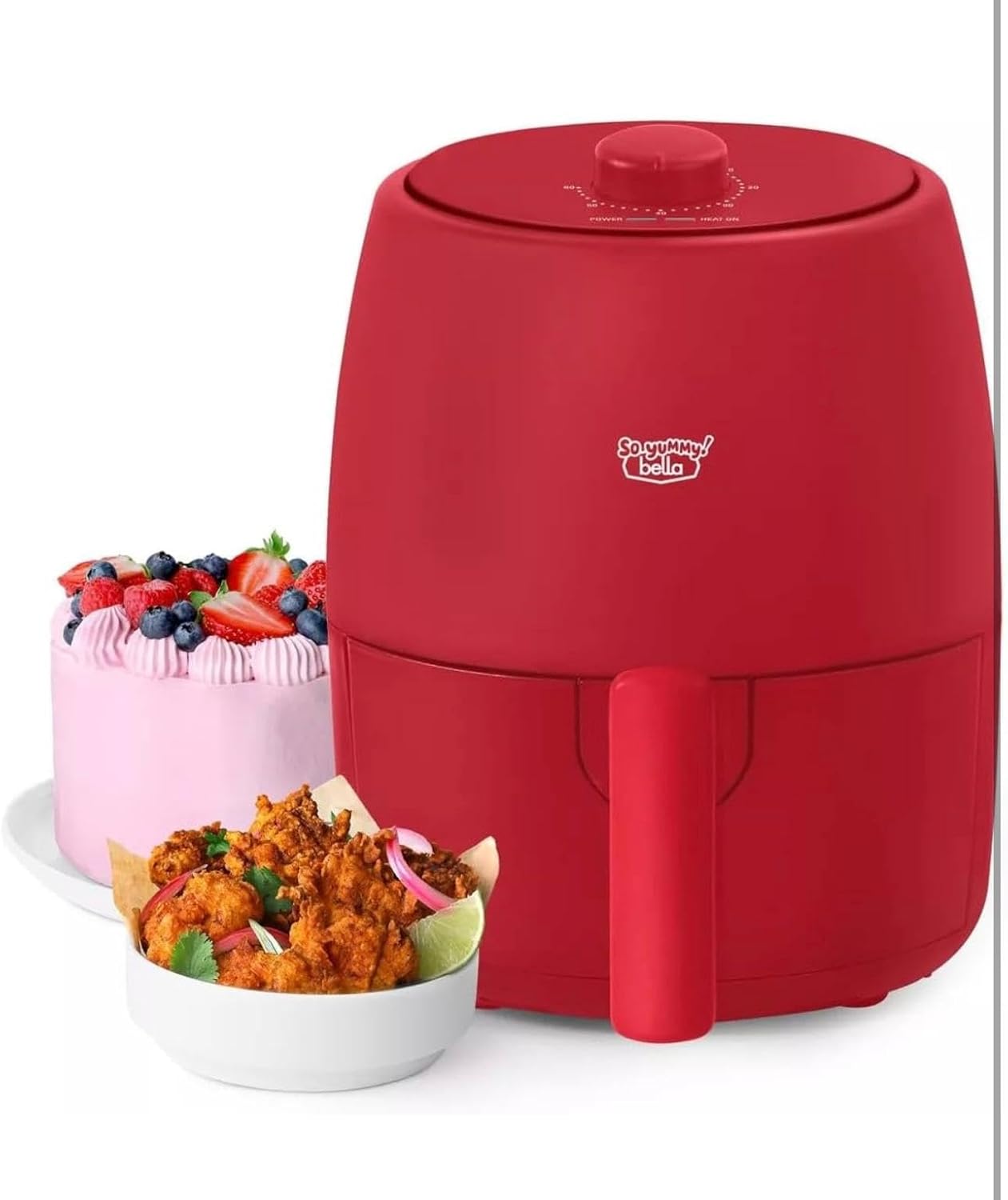 Red 2.0qt Air Fryer X37861