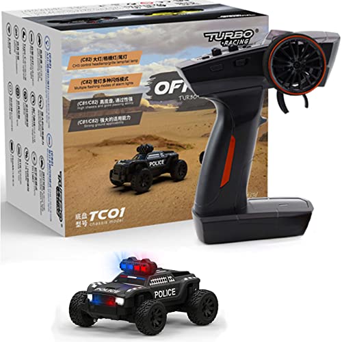 1:76 Scale Drift RC Car with Gyro Mini Full Proportional RTR 2.4GHZ Remote Control with 2 Replaceable Body Shell A989