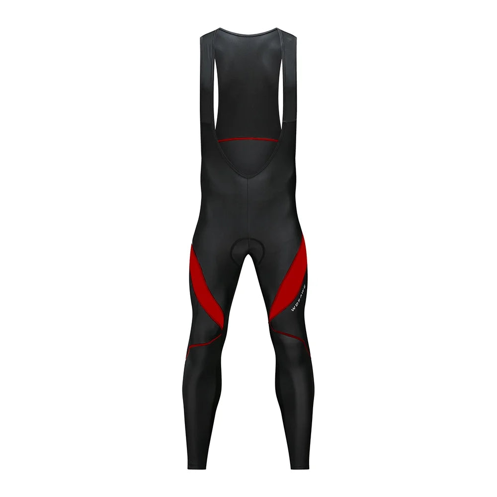 Red Thermal 3d Padded Bib Cycling Pants W775847