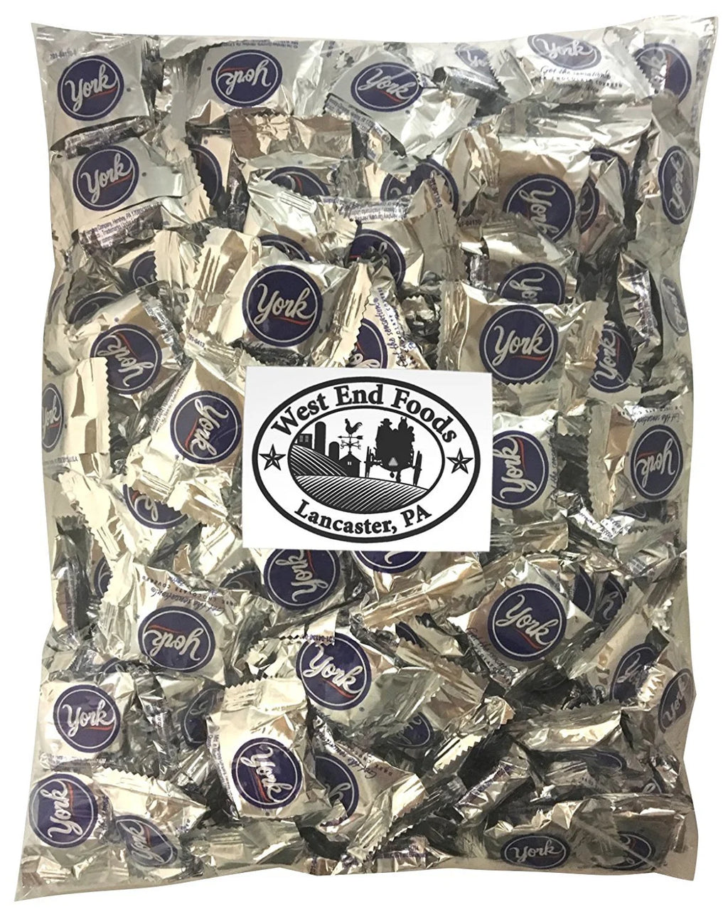 York Peppermint Dark Chocolate Patty Bulk Candy (5Lb) B7321