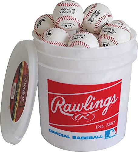 24 Count Official League Practice Baseballs K769