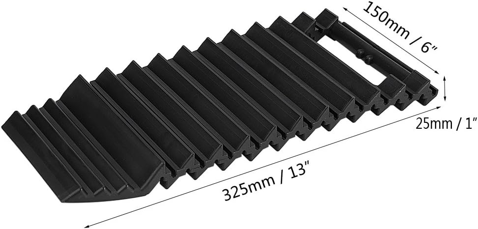 Pack of 2 Car Wheel Anti Skid Tire Traction Mat E319