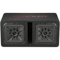 Dual 12 Inch 1200W RMS Power Subwoofer Enclosure L1860