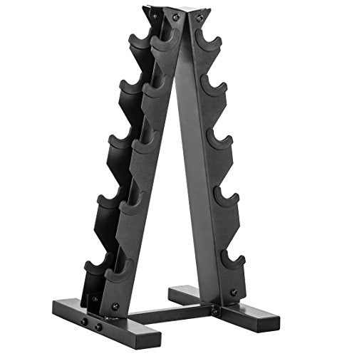 150 LB Dumbbell Set with Rack Q5995