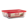 11 Cup Red Plastic Storage Container F8067