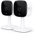 2-Cam Kit 2K Indoor Security Camera with Night Vision and Two-Way Audio P8753