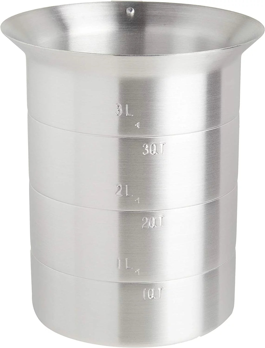 Aluminum Measuring Cup Silver, 4 qt. Y352377