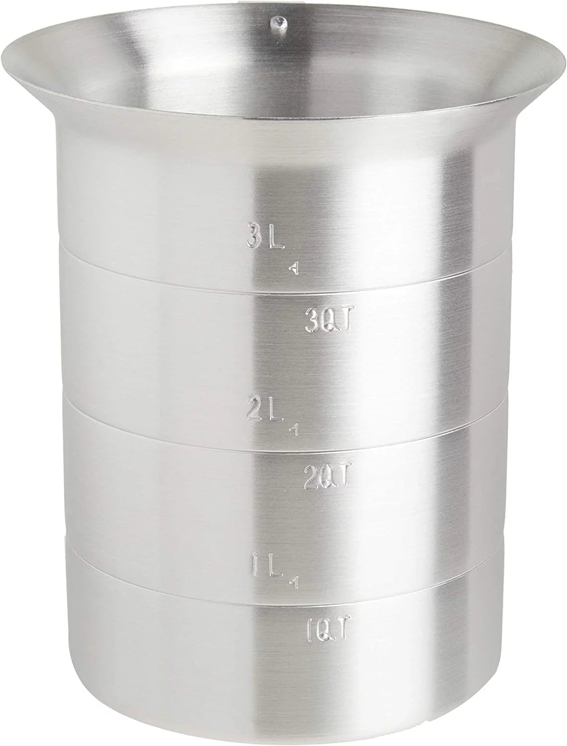 Aluminum Measuring Cup Silver, 4 qt. Y352377