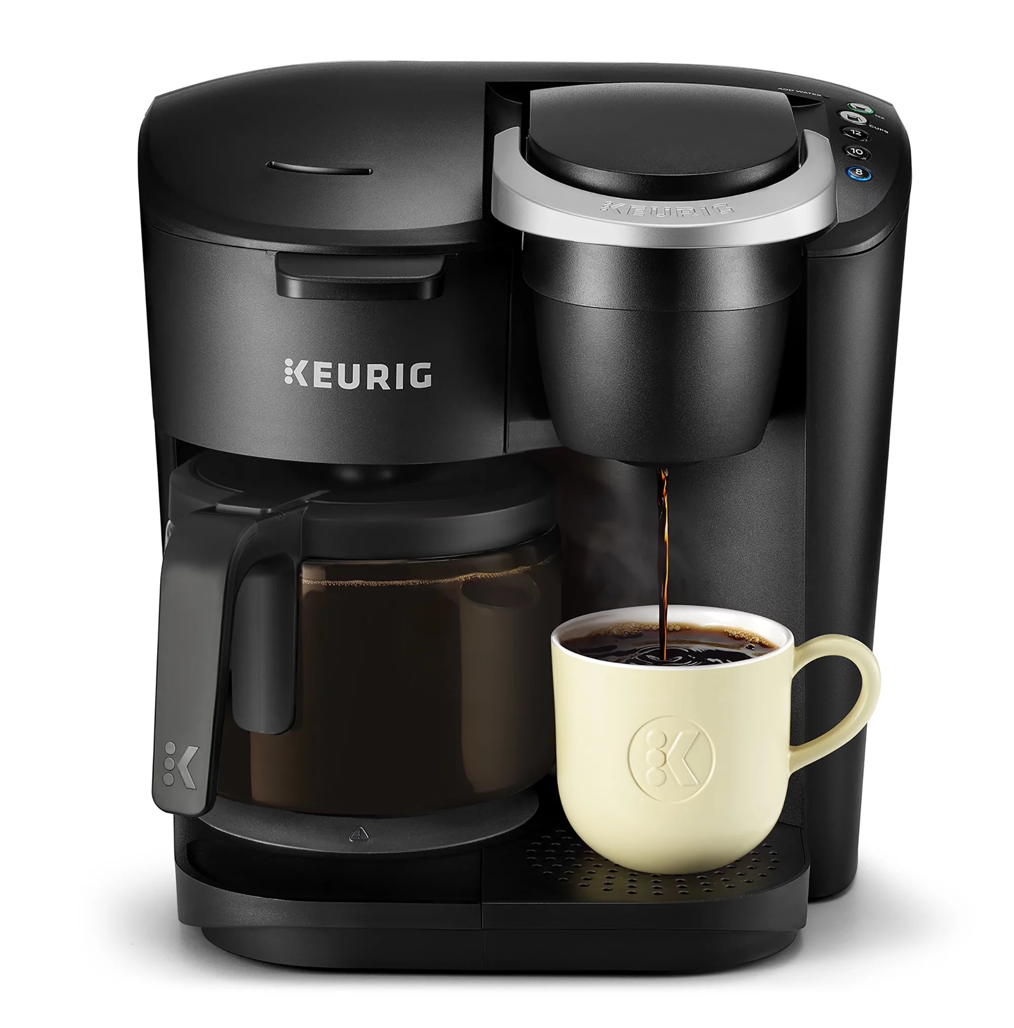 Single Serve & Carafe Coffee Maker W8738