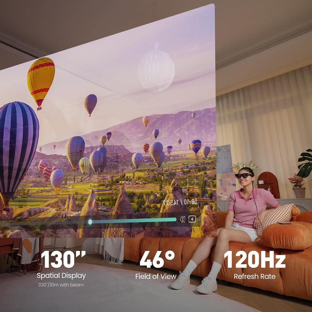 AR Glasses with Micro-OLED Virtual Theater E732258