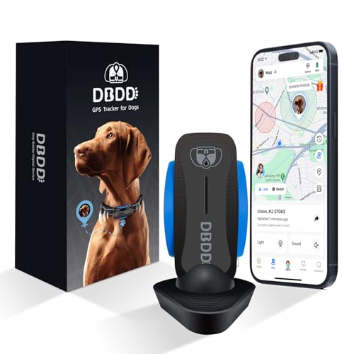 White Waterproof GPS Tracker for Dogs D2746