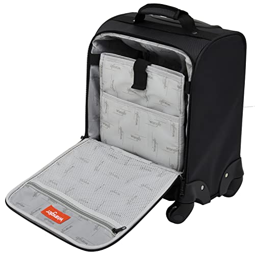 Black 15" Carry-On Luggage J482