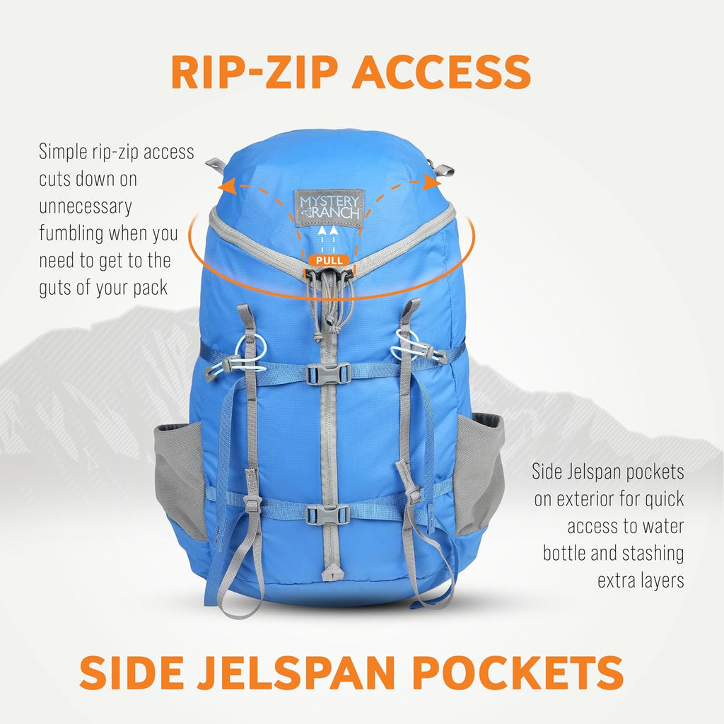 Travel Bag to Hiking Backpack Daypack, Pacific, L/XL O795659