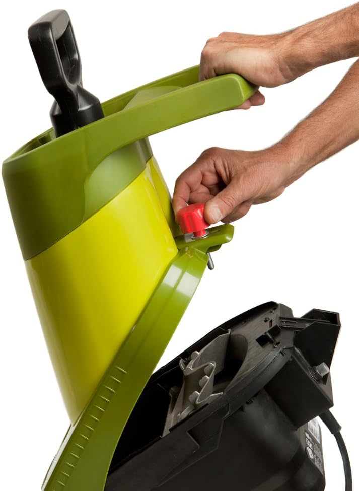 Electric Wood Chipper/Shredder, 14-Amp, 16:1 Reduction U675