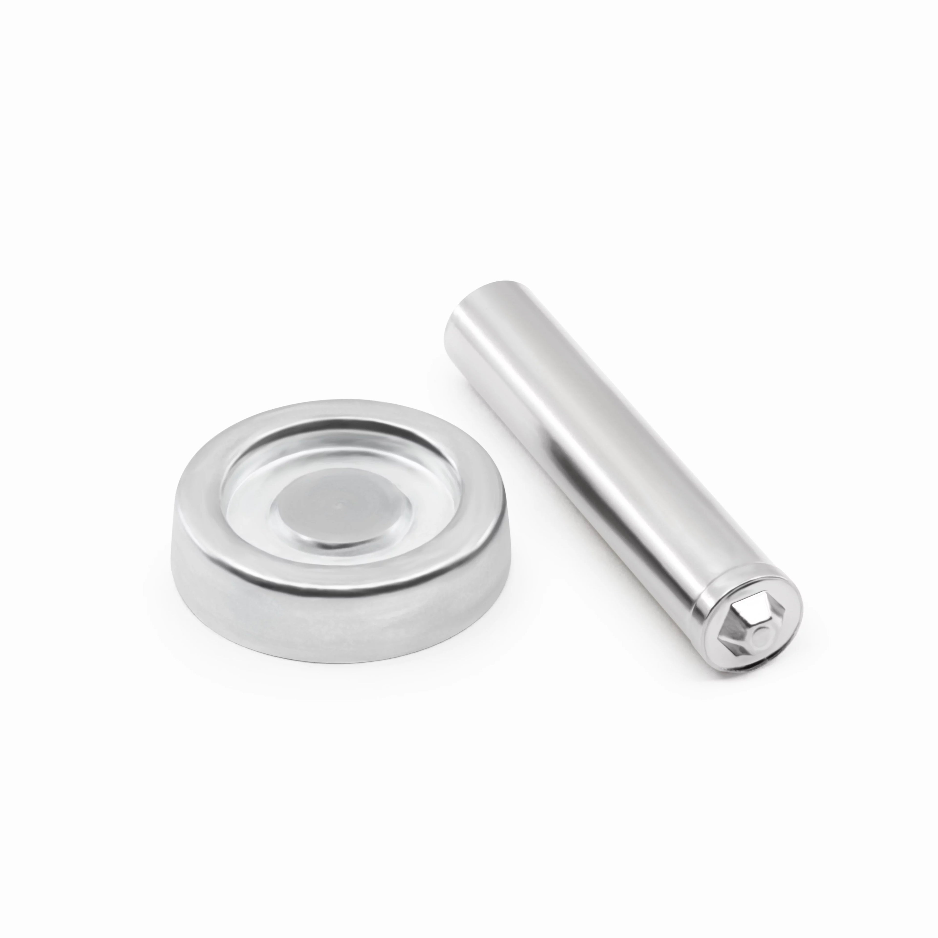 60 Sets Silver Heavy Duty Snaps M757