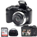 White Digital Camera with 16GB SD Card and Case R806406