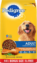 Pedigree Adult Roasted Chicken, Rice & Vegetable Flavor Dry Dog Food 44 Pounds R626
