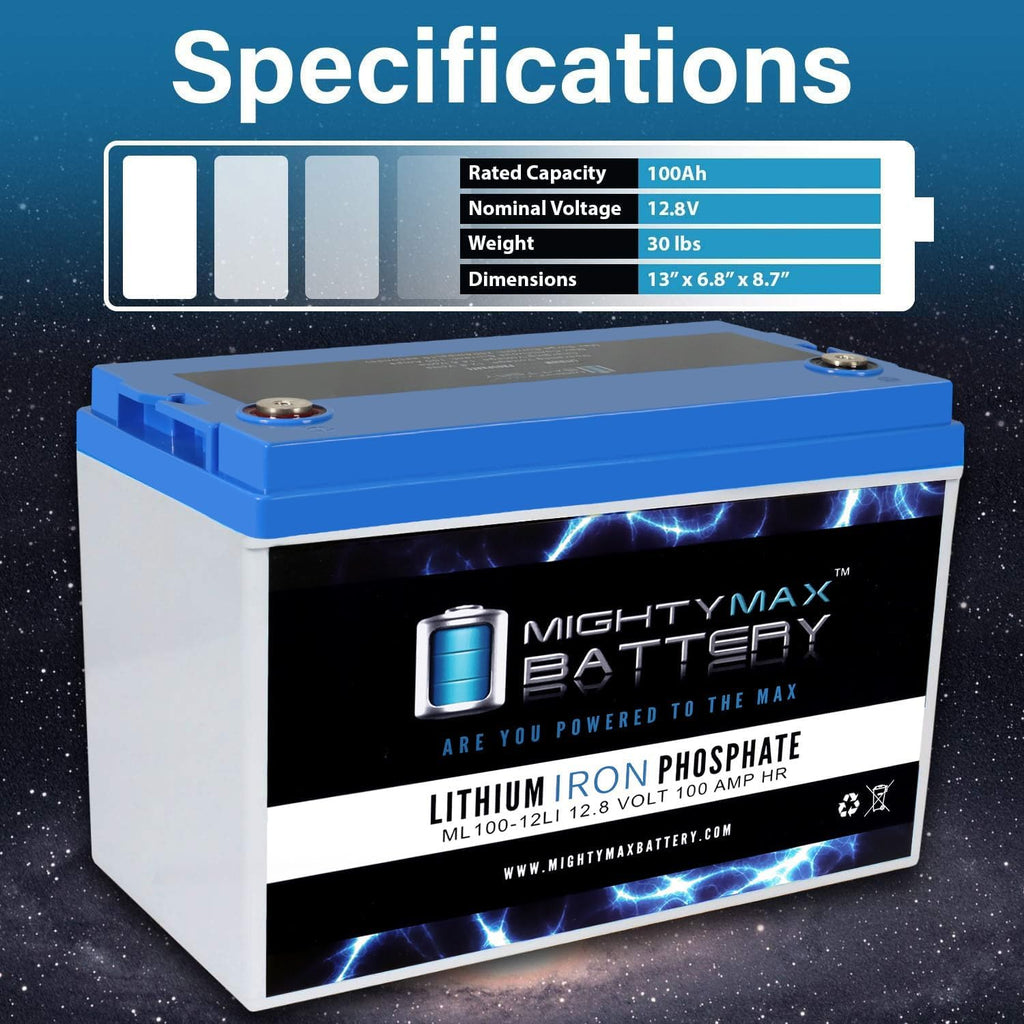 12V 100AH Lithium Battery H971