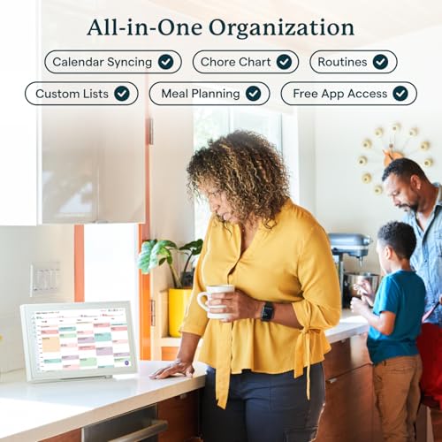 15-inch Wall Planner Digital Calendar Smart Touchscreen Interactive Display F3610
